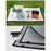 CLS Heat Insulation Pad Flame Retardant Fireproof Cloth for Outdoor Picnic Barbecue Camping, Size S, 46x35cm - 2