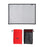 CLS Heat Insulation Pad Flame Retardant Fireproof Cloth for Outdoor Picnic Barbecue Camping, Size S, 46x35cm - 5