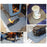CLS Picnic Barbecue Fireproof Cloth Flame Retardant Silicone Coating Fiberglass Heat Insulation Pad, Size M, 60x53cm - 3
