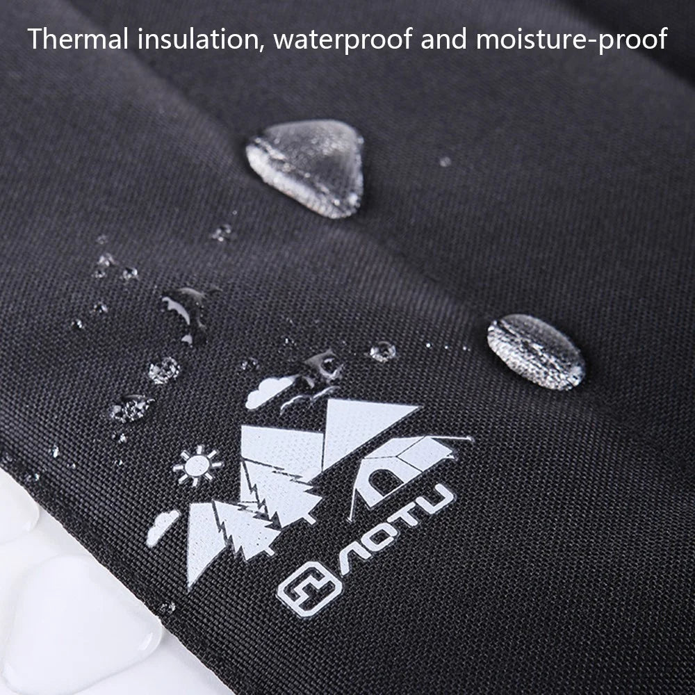 AOTU Portable Moisture-proof Seat Mat Oxford Cloth+EPE Outdoor Camping Picnic Seating Pad - Army Green - 4