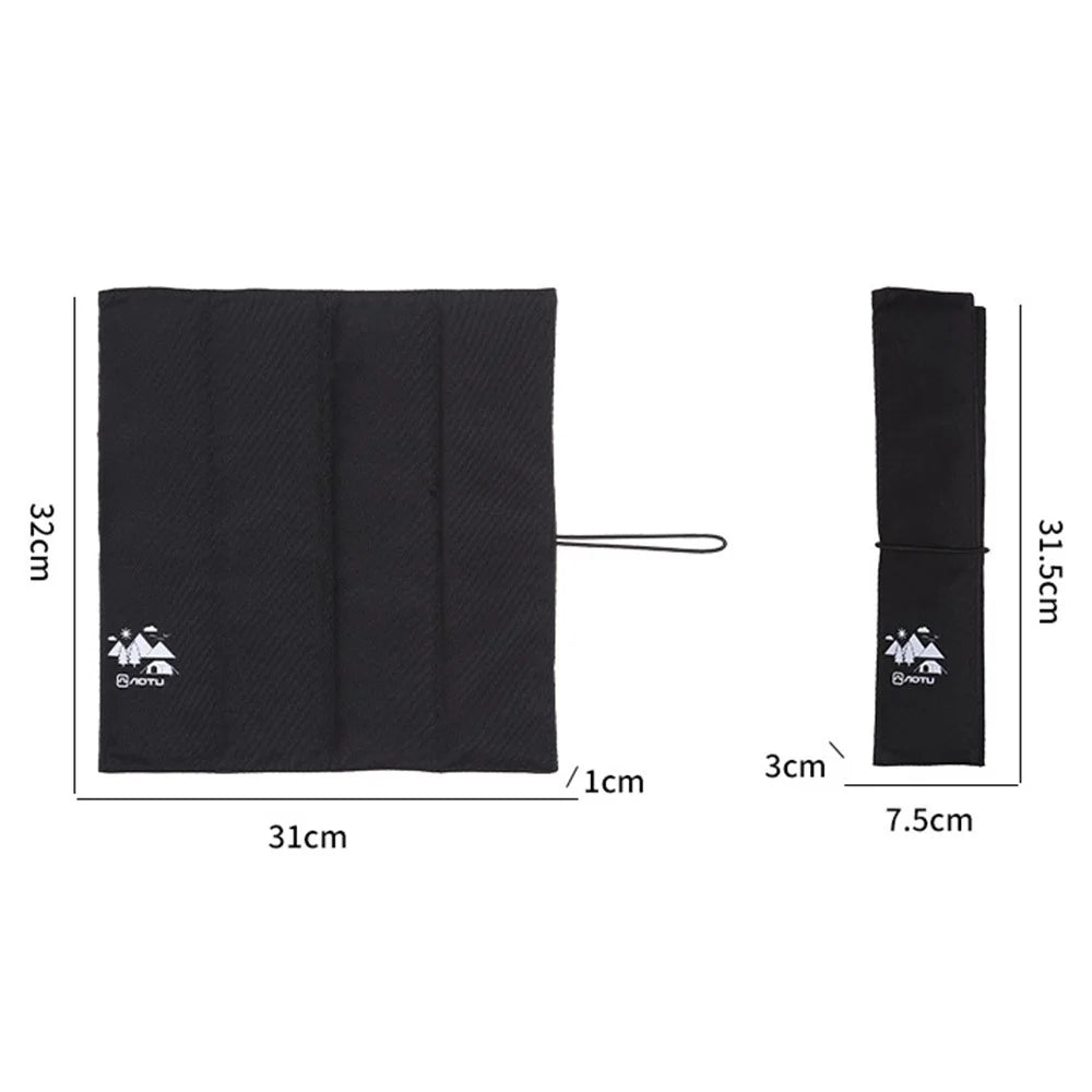 AOTU Portable Moisture-proof Seat Mat Oxford Cloth+EPE Outdoor Camping Picnic Seating Pad - Army Green - 7