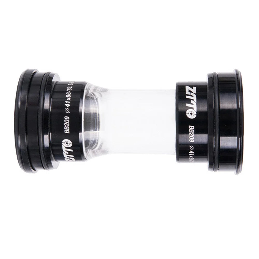 ZTTO BB209TC MTB Bike Ceramic Bearing Dub Bottom Bracket Press-In Threaded BB - Black - 1
