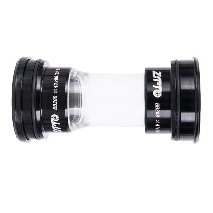 ZTTO BB209TC MTB Bike Ceramic Bearing Dub Bottom Bracket Press-In Threaded BB - Black - 1