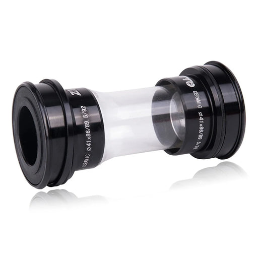 ZTTO BB209TC MTB Bike Ceramic Bearing Dub Bottom Bracket Press-In Threaded BB - Black - 2
