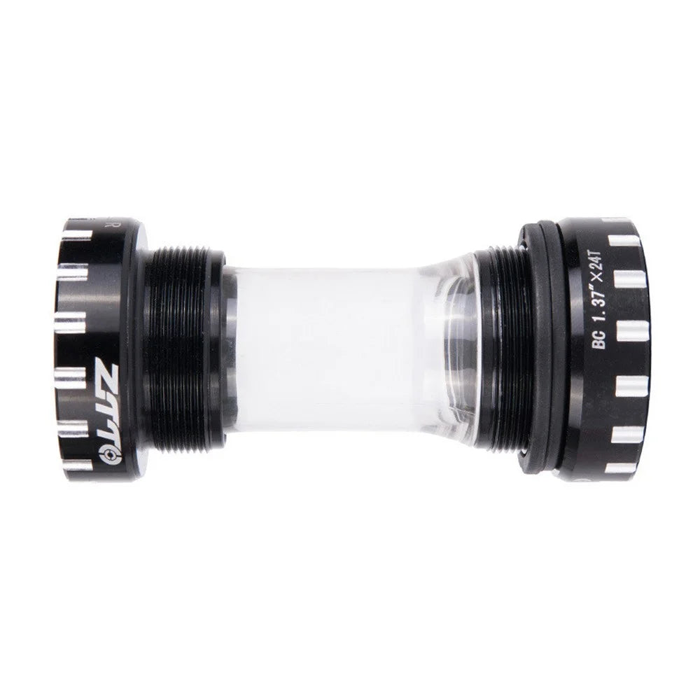 ZTTO  BB109TC Press-In Threaded BB MTB Bike Ceramic Bearing Dub Thread Bottom Bracket - Black - 1