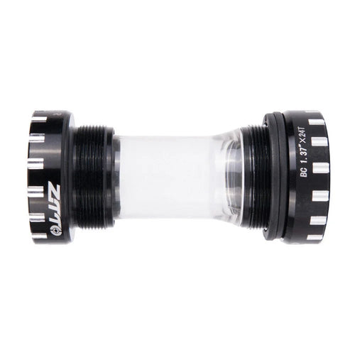 ZTTO  BB109TC Press-In Threaded BB MTB Bike Ceramic Bearing Dub Thread Bottom Bracket - Black - 1
