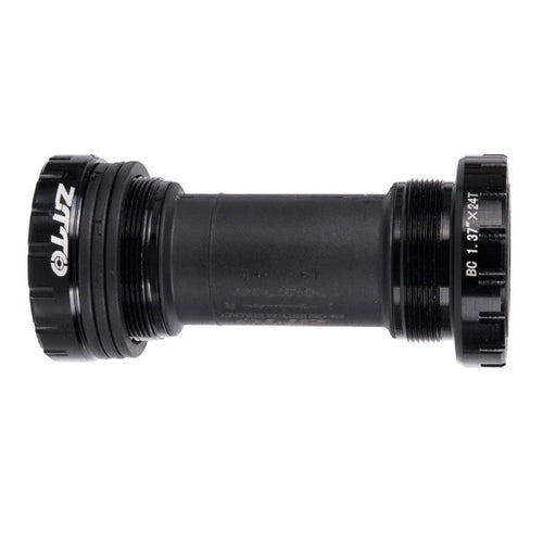 ZTTO BB91 Bike Press-In Aluminum Alloy Bottom Bracket Bearing Bottom Bracket Threaded BB - Black - 1