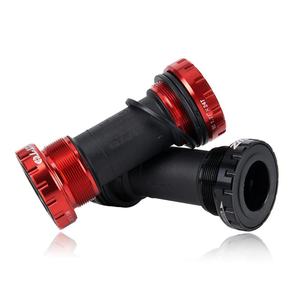 ZTTO BB91 Bike Press-In Aluminum Alloy Bottom Bracket Bearing Bottom Bracket Threaded BB - Black - 3