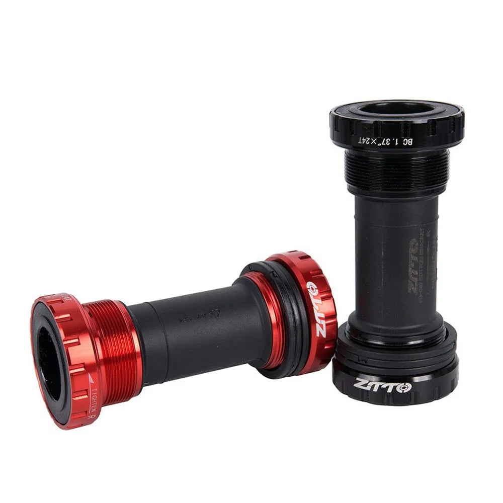ZTTO BB91 Bike Press-In Aluminum Alloy Bottom Bracket Bearing Bottom Bracket Threaded BB - Black - 4