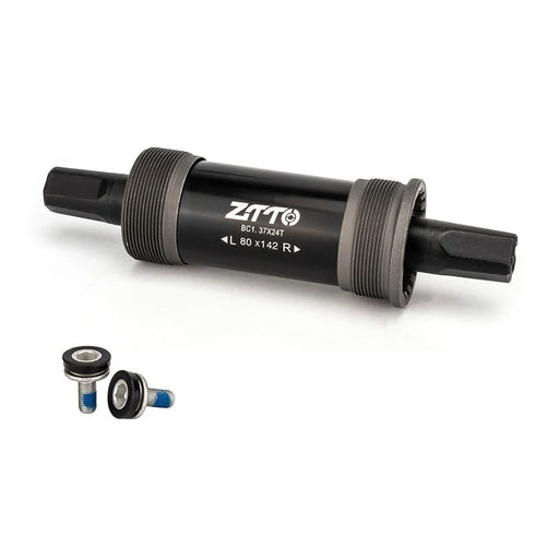 ZTTO Metal Road Bike MTB Square Taper Sealed Bottom Bracket with Screws - 80x142mm - 1