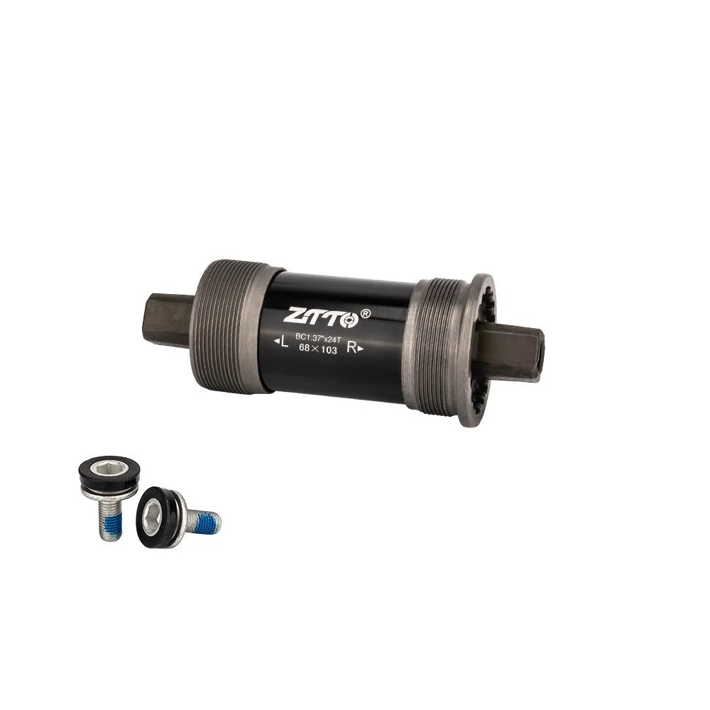 ZTTO fkzz MTB Road Bicycle Square Taper Bottom Bracket Bearing 68mm with Waterproof Screws - 68x103mm - 1