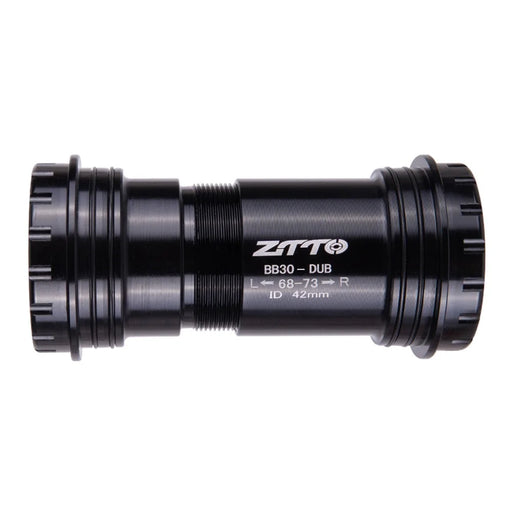 ZTTO BB30 68 / 73mm 42mm Frame Thread Lock Bicycle Bottom Bracket for SRAM / Truvativ DUB Crankset - DUB Black - 2