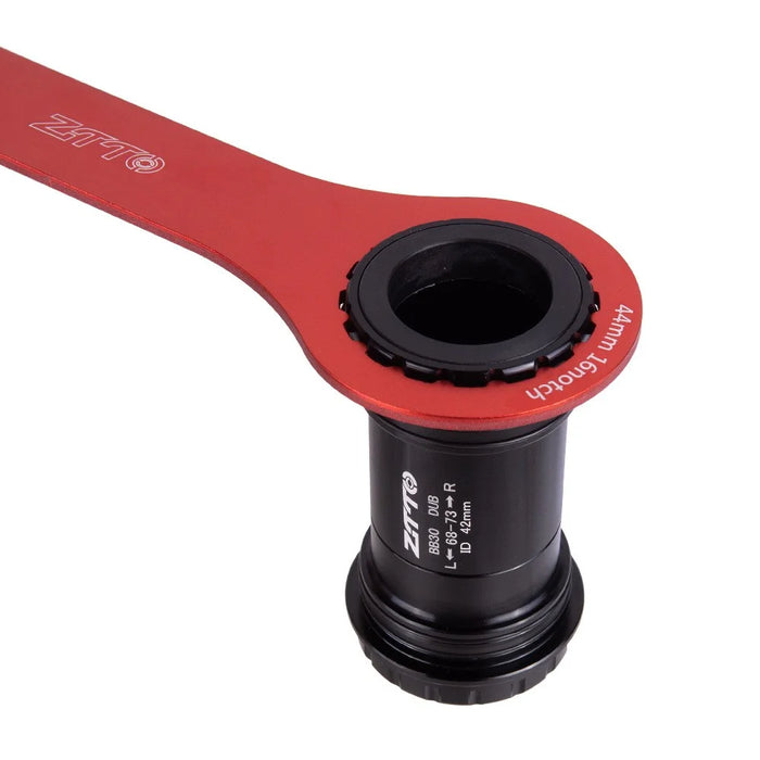 ZTTO BB30 68 / 73mm 42mm Frame Thread Lock Bicycle Bottom Bracket for SRAM / Truvativ DUB Crankset - DUB Black - 3