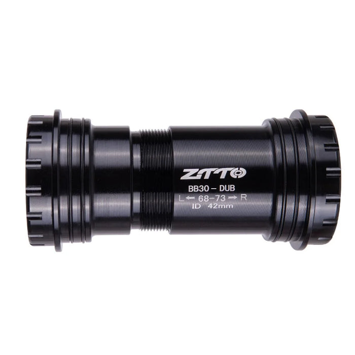 ZTTO BB30 68 / 73mm 42mm Frame Thread Lock Bicycle Bottom Bracket for SRAM / Truvativ DUB Crankset - DUB Black - 4