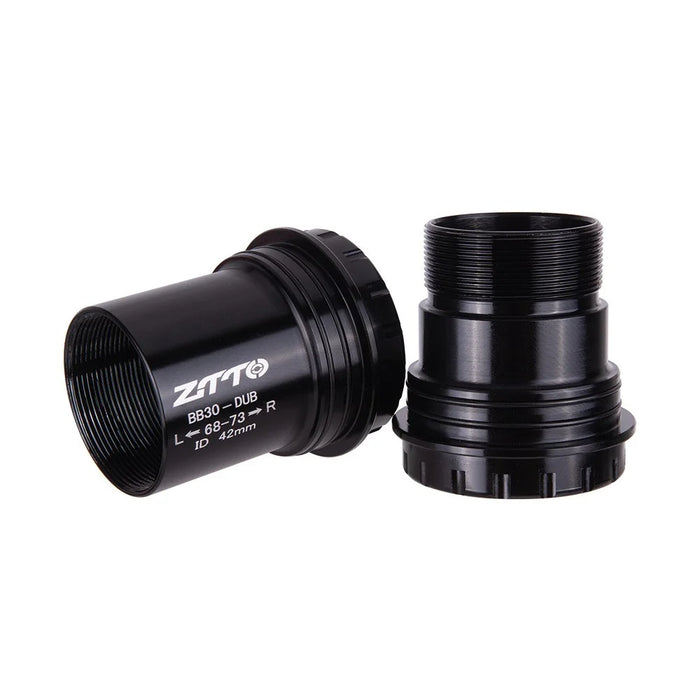 ZTTO BB30 68 / 73mm 42mm Frame Thread Lock Bicycle Bottom Bracket for SRAM / Truvativ DUB Crankset - DUB Black - 6