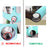 ZTTO BB30 68 / 73mm 42mm Frame Thread Lock Bicycle Bottom Bracket for SRAM / Truvativ DUB Crankset - DUB Black - 7