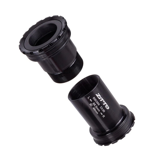 ZTTO BB386 Aluminum Alloy Bicycle Bottom Bracket for BB386EVO / PF30 68 / 73 / 86mm 46mm Frame Shell - DUB Black - 2