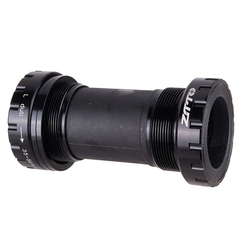 ZTTO BB91 Aluminum Alloy Thread Type Bicycle Bottom Bracket for Road Bike / Mountain Bike - Black - 1