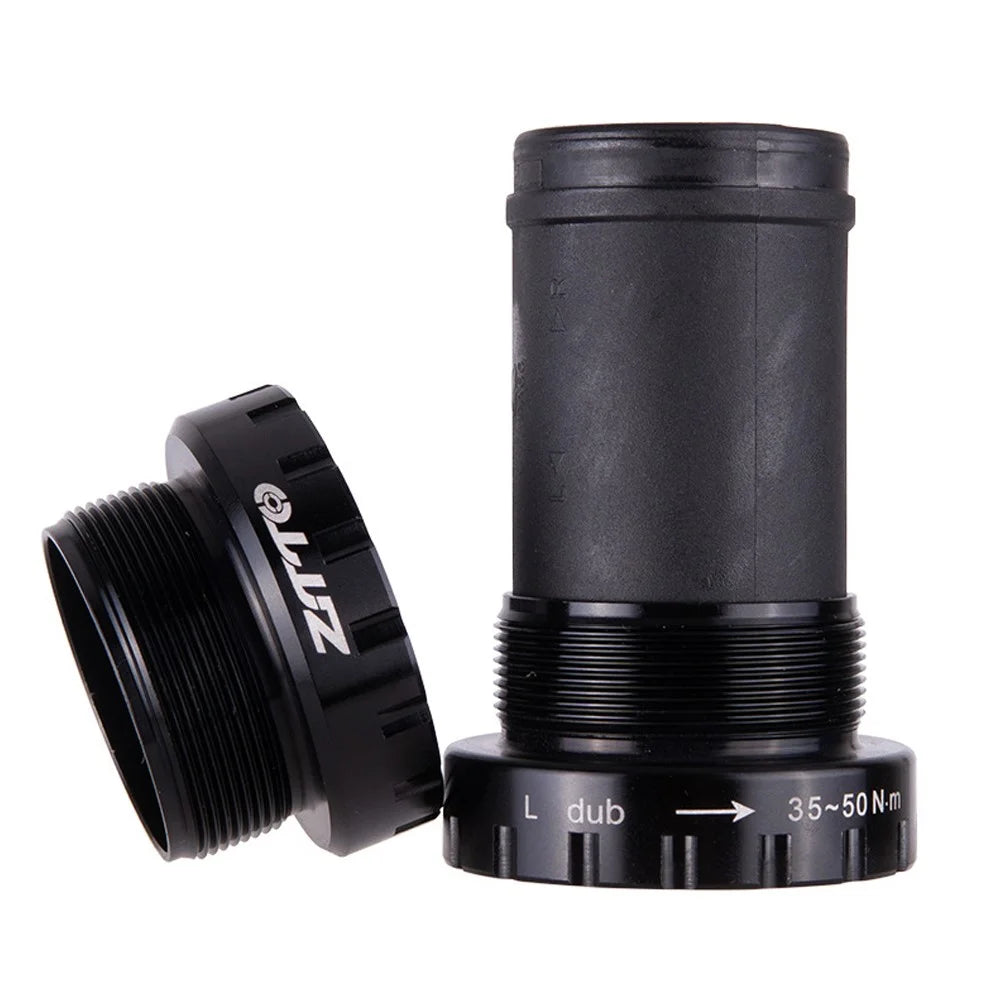 ZTTO BB91 Aluminum Alloy Thread Type Bicycle Bottom Bracket for Road Bike / Mountain Bike - Black - 5