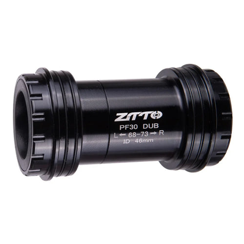ZTTO PF30 DUB Bottom Bracket Road Bike Adapter Thread Central Axle for 28.99mm DUB Crankset - Black - 1