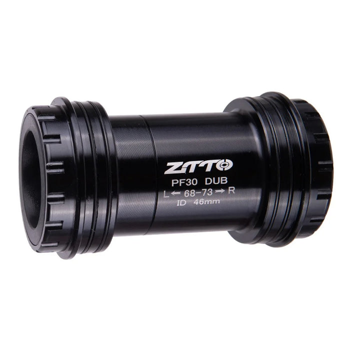 ZTTO PF30 DUB Bottom Bracket Road Bike Adapter Thread Central Axle for 28.99mm DUB Crankset - Black - 1