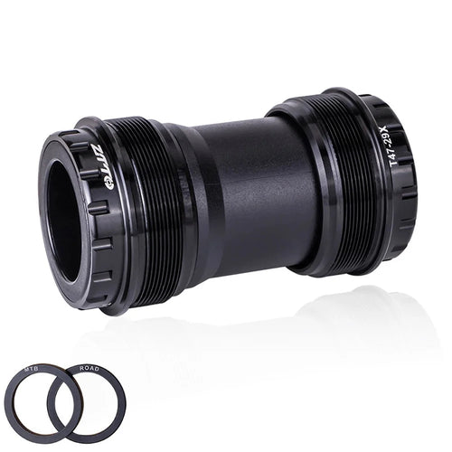ZTTO T47-29 Road Bike Aluminum Alloy Threaded Bearing Bottom Bracket, Inner Diameter: 29mm - T47-29X External - 1