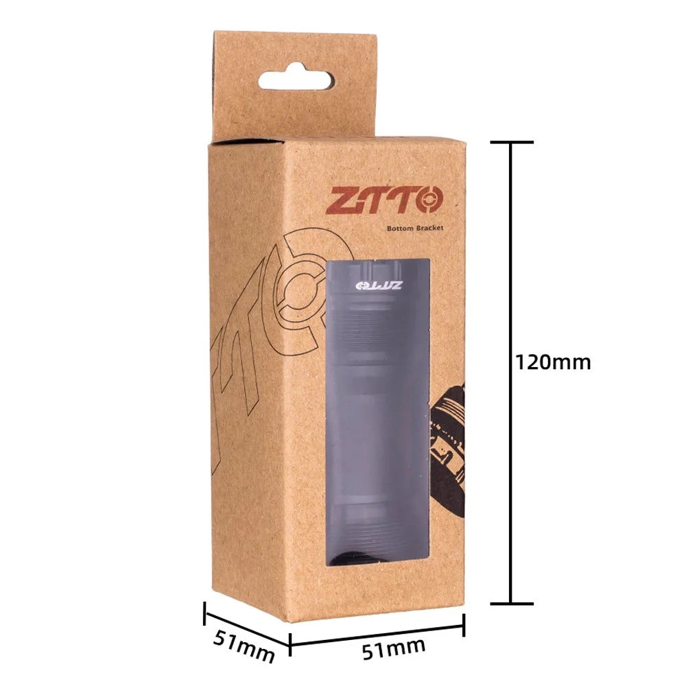 ZTTO T47-29 Road Bike Aluminum Alloy Threaded Bearing Bottom Bracket, Inner Diameter: 29mm - T47-29X External - 7