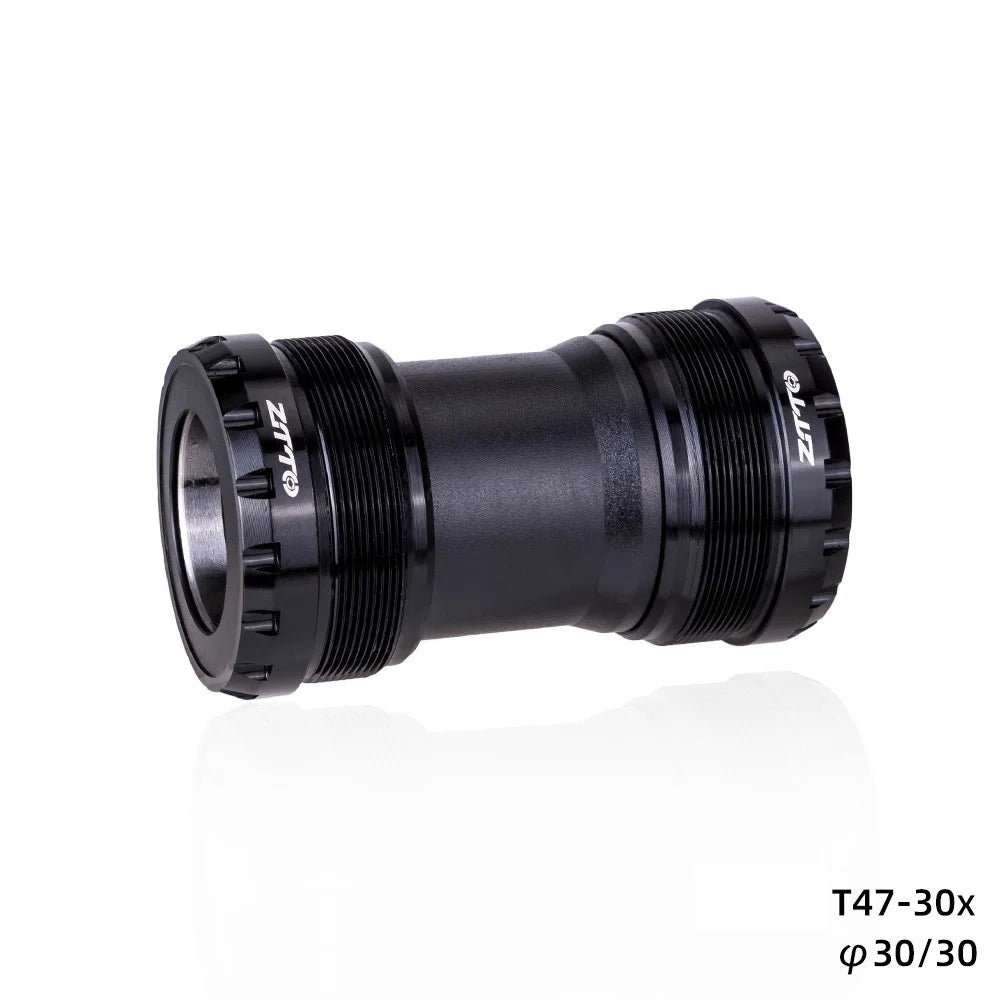 ZTTO T47-30 Aluminum Alloy Road Bike 30mm Inner Diameter Threaded Bearing Bottom Bracket - T47-30X External - 2