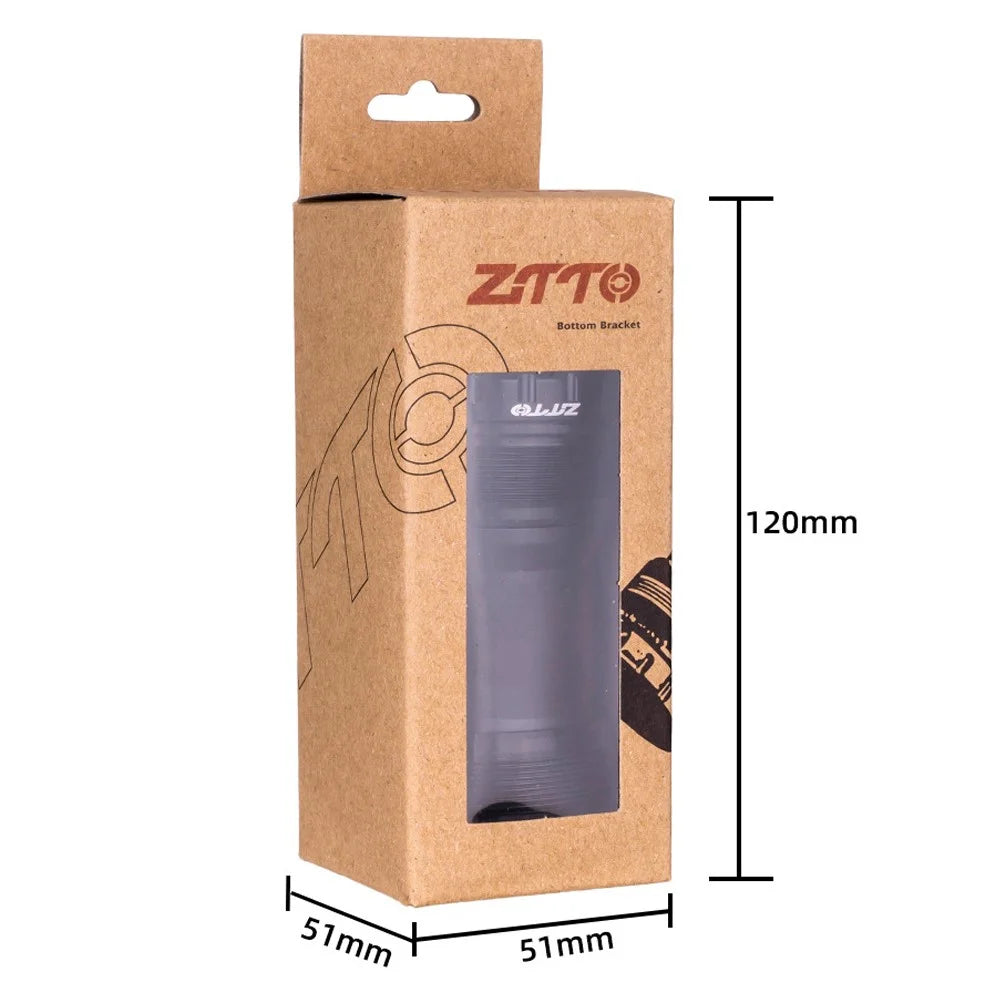 ZTTO T47-30 Aluminum Alloy Road Bike 30mm Inner Diameter Threaded Bearing Bottom Bracket - T47-30X External - 6
