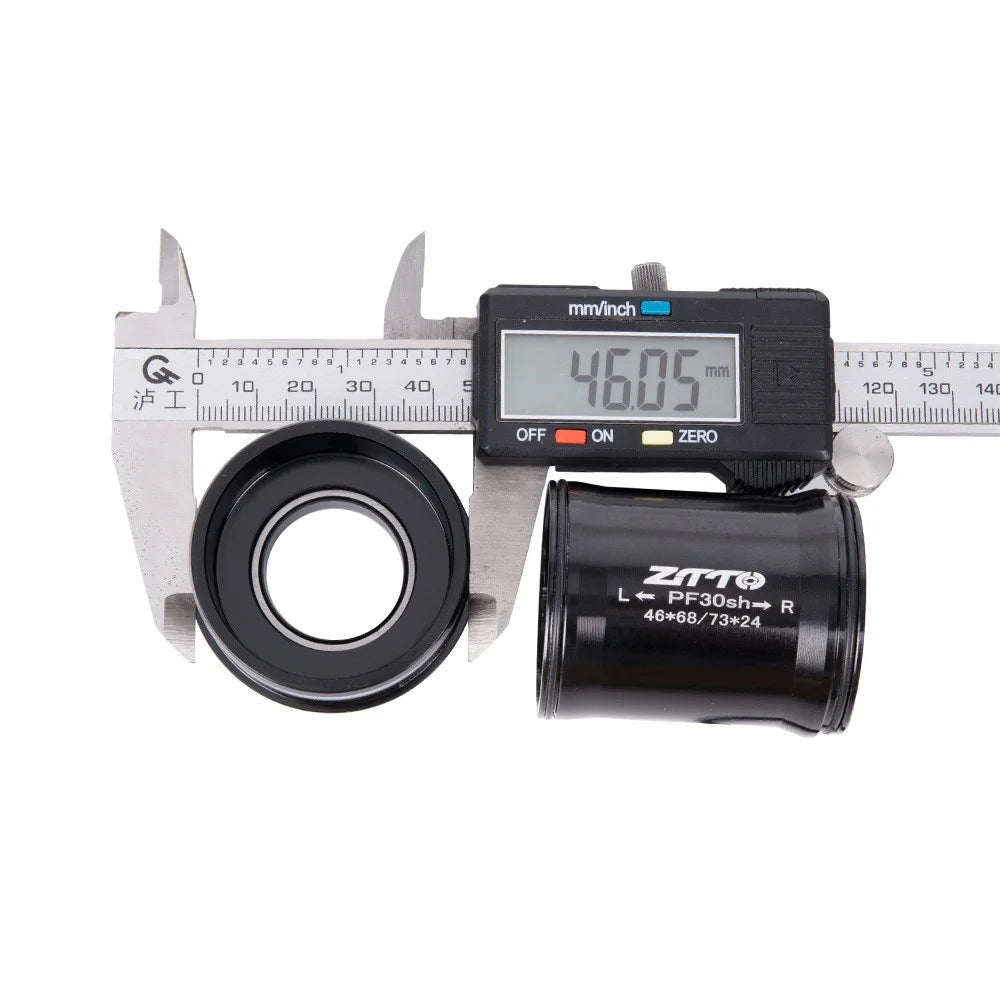 ZTTO PF30SH MTB Road Bike Press Fit Crankset Bottom Bracket (Outer Diameter: 46mm, Inner Diameter: 24mm) - 6
