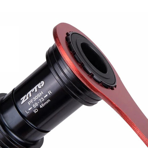 ZTTO A-PTZZBS Bike Bottom Bracket Wrench Aluminum Alloy Crankset Spanner Bike Maintenance Wrench - Black / Double-headed - 2