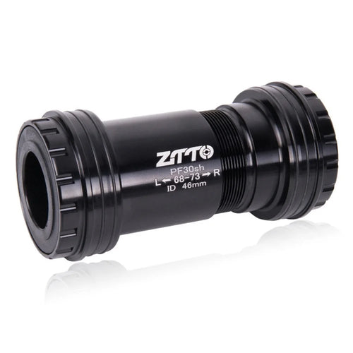 ZTTO PF30 Thread Bike Bottom Bracket Screw-in Locking for 22 / 24mm Crankset 46mm Frame Shell - 1