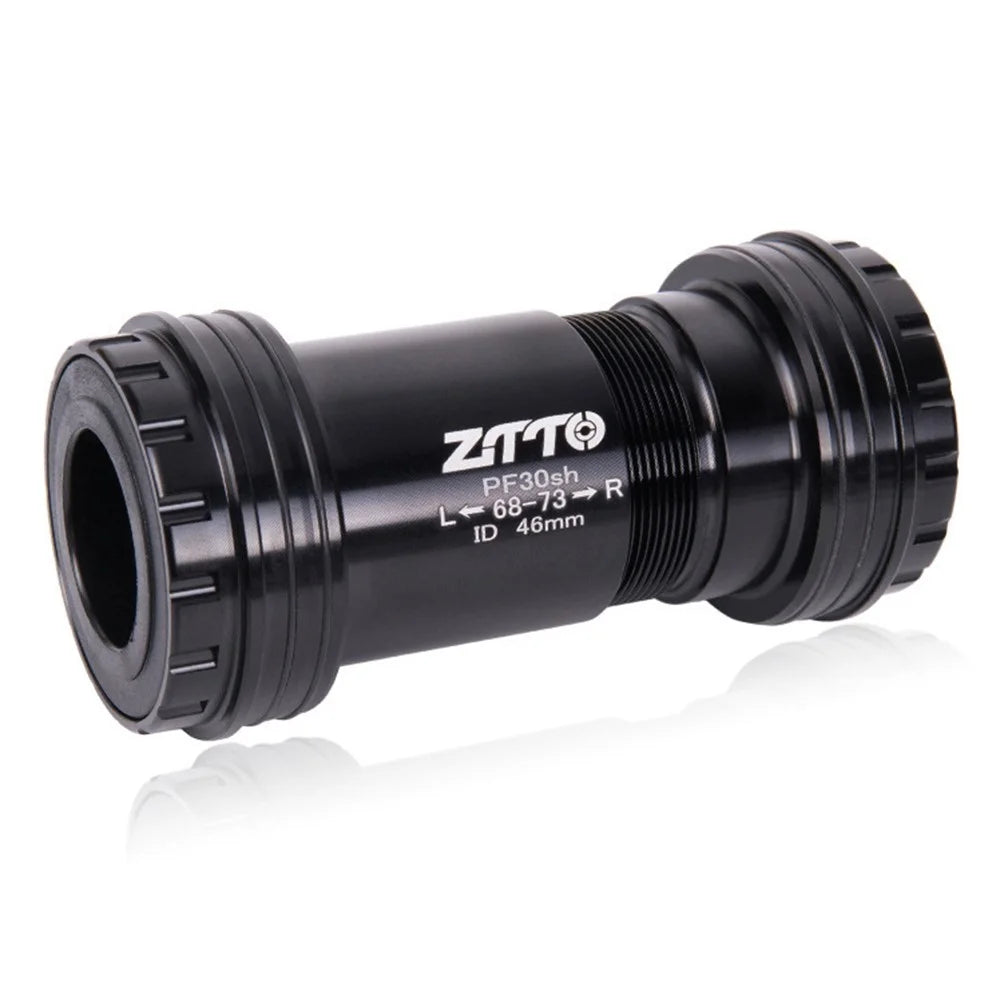 ZTTO PF30 Thread Bike Bottom Bracket Screw-in Locking for 22 / 24mm Crankset 46mm Frame Shell - 1
