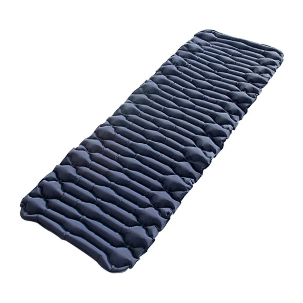 GM-AM20 Camping Mat Inflatable Sleeping Mat Nylon+TPU Sleeping Pad - Dark Blue - 1