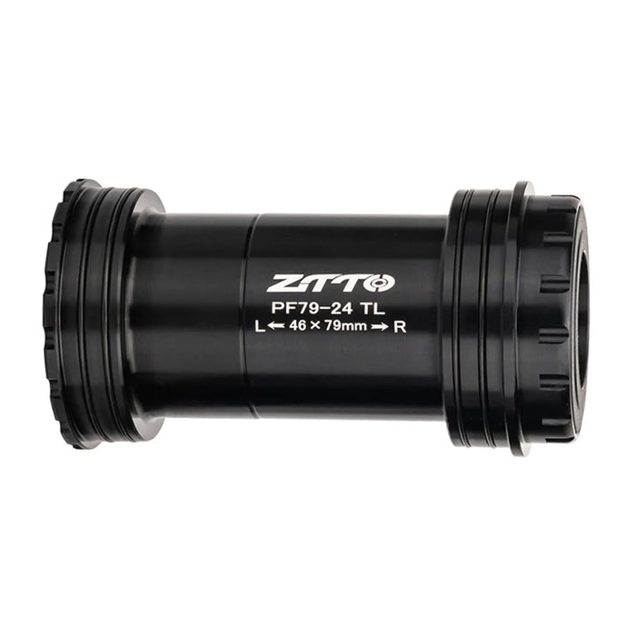 ZTTO Bike Bottom Bracket Threaded BB 24 / 29 / 30MM Crankset 29DUB Crank - PF79-24TL Locked - 1