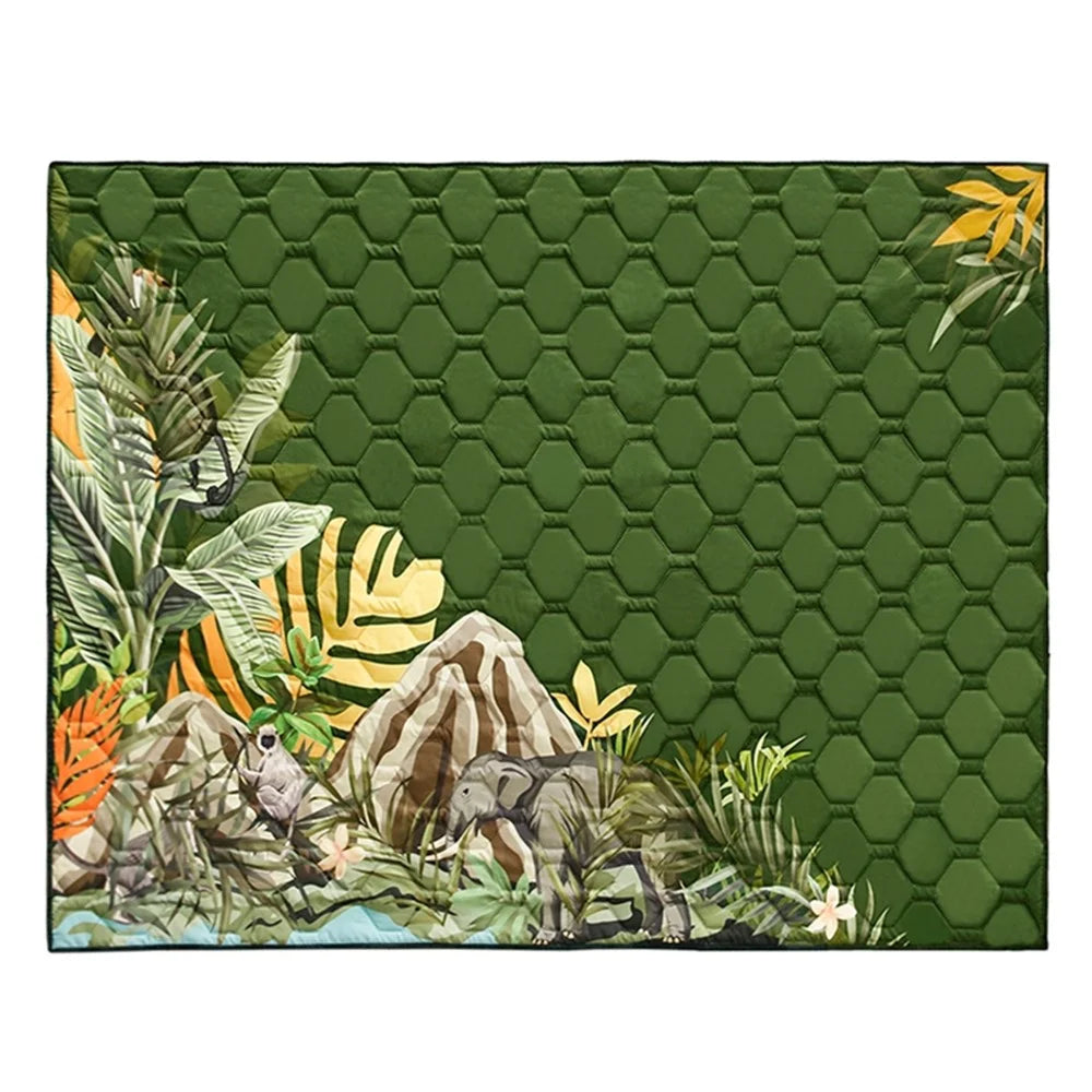 MYDAYS OUTDOOR Polyester Pongee Picnic Mat Folding Camping Blanket 193.5x156.5CM - 1