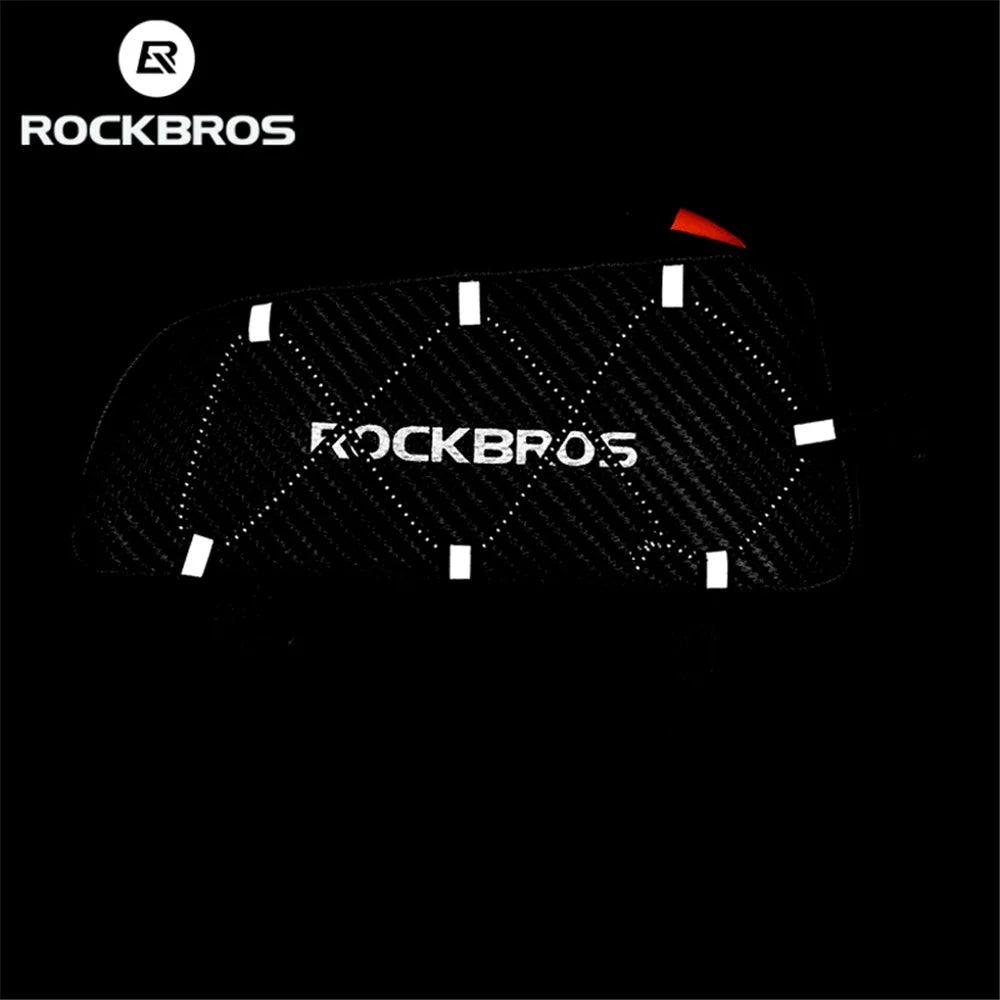 ROCKBROS Bicycle Front Bags Reflective Frame Cycling Tube Large Capacity Bag Fietstassan Ultralight Bicycle Bags Cycling Pannier - 6