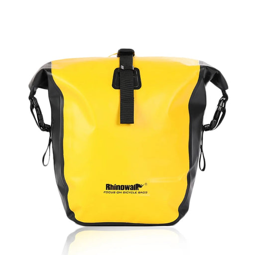 RHINOWALK RK19663 Waterproof Bicycle Bike Bag Tail Seat Front Bag Pack Storage Pannier - Yellow - 2