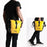 RHINOWALK RK19663 Waterproof Bicycle Bike Bag Tail Seat Front Bag Pack Storage Pannier - Yellow - 7