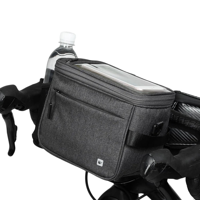 RHINOWALK Bike Handlebar Bag Waterproof Bicycle Front Bag Camera Bag Handbag with Touch Screen - 3