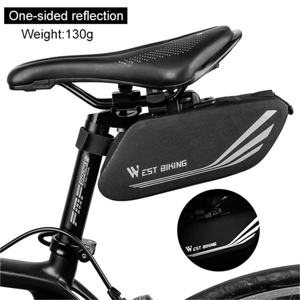 WEST BIKING Waterproof Bicycle Bike Bag Tail Bag Pannier - 2