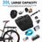 WEST BIKING 30L Bicycle Trunk Bag MTB Road Bike Bag Waterproof Cycling Double Side Rear Rack Luggage Carrier Tail Seat Pannier - 3