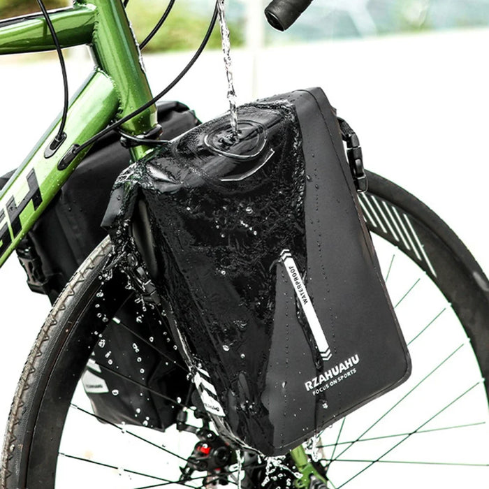 RZAHUAHU Long-Distance Cycling 6L Storage Bag Waterproof Bike Bag with Shoulder Strap - 3