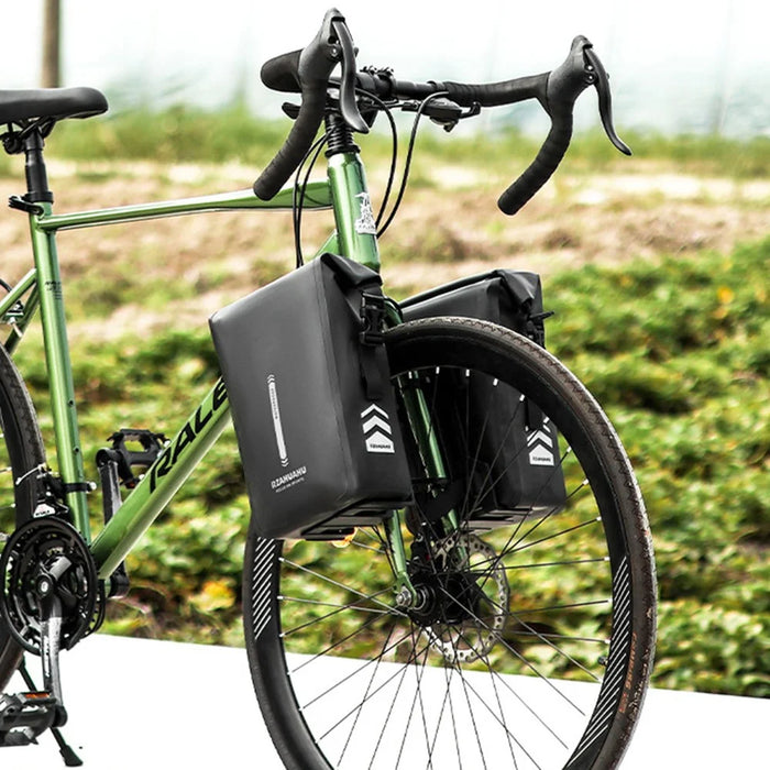 RZAHUAHU Long-Distance Cycling 6L Storage Bag Waterproof Bike Bag with Shoulder Strap - 5