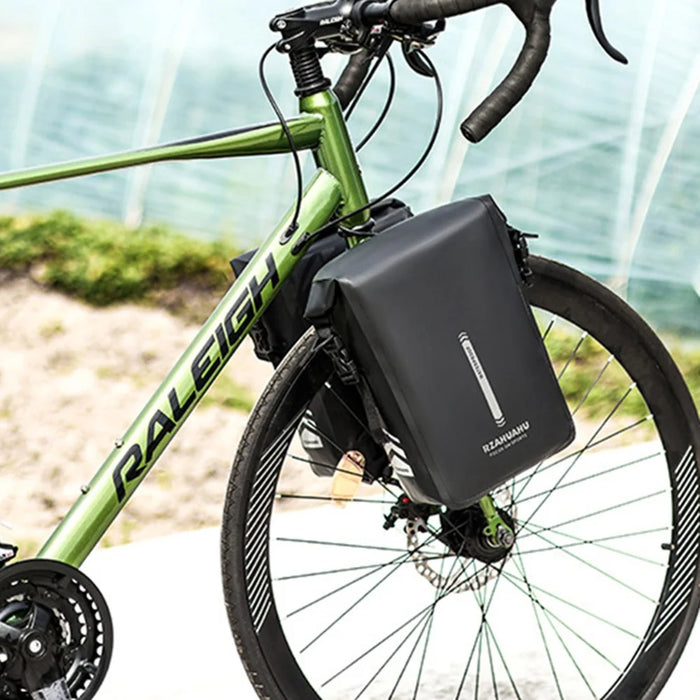 RZAHUAHU Long-Distance Cycling 6L Storage Bag Waterproof Bike Bag with Shoulder Strap - 6