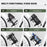 WEST BIKING YP0707375-376 Waterproof Bike Bag Bicycle Front Fork Cycling Pouch - Rhombus Texture - 5