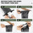 WEST BIKING YP0707375-376 Waterproof Bike Bag Bicycle Front Fork Cycling Pouch - Rhombus Texture - 7