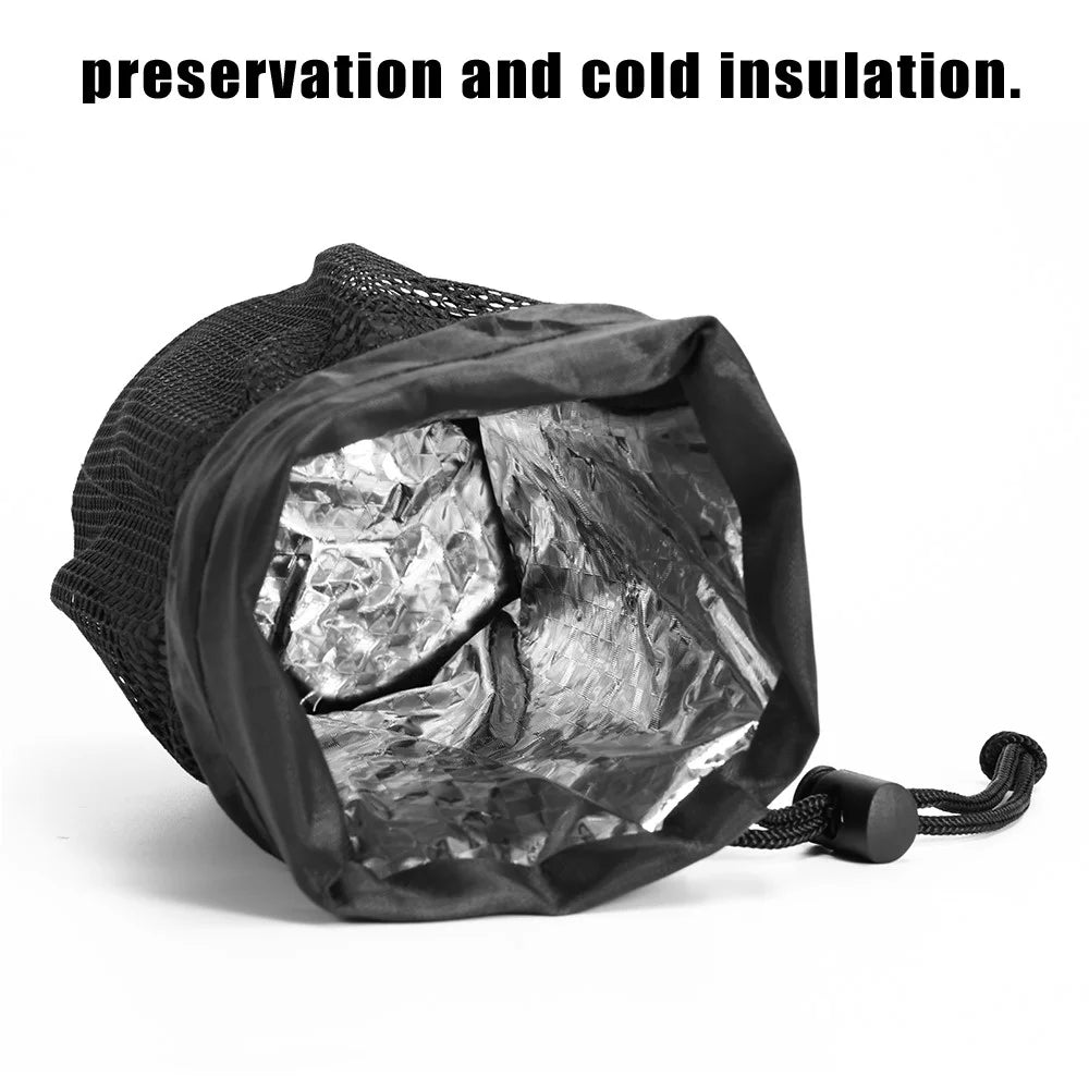 BAG010 20x10.5x10.5cm Water Bottle Storage Bag for Bicycle, Bike Handlebar Bag (Size, L) - 3