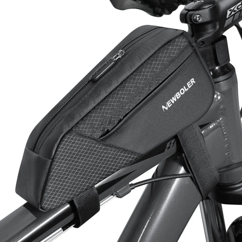 NEWBOLER BIKD-BAG215 1.2L Bike Tube Bag Waterproof Phone Storage Pouch for Bicycle, 22x9x6cm - 1