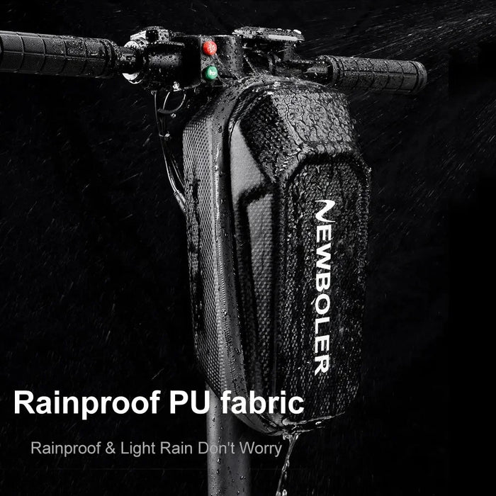 NEWBOLER BAG239 14x11x30cm Shockproof EVA+PU Bike Tube Bag Waterproof Cycling Storage Pouch - 3
